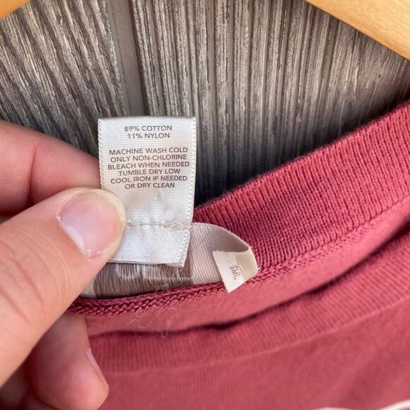 LOFT Outlet Sleeveless Striped Sweater - Picture 5 of 7